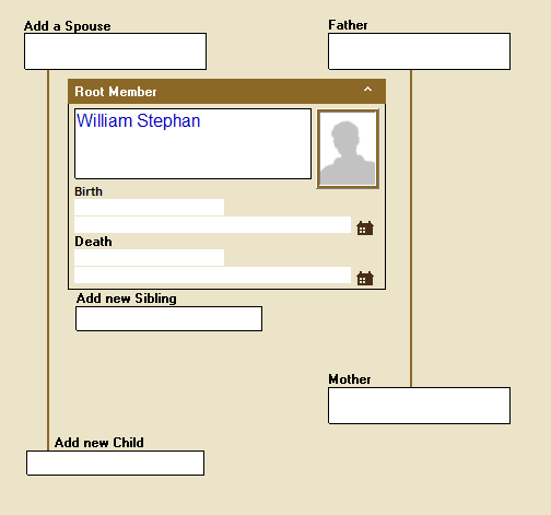 Add new members to the tree by overview.